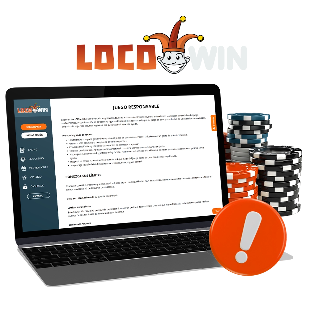 At LocoWin, user safety is our top priority, so we are committed to promoting responsible gaming.