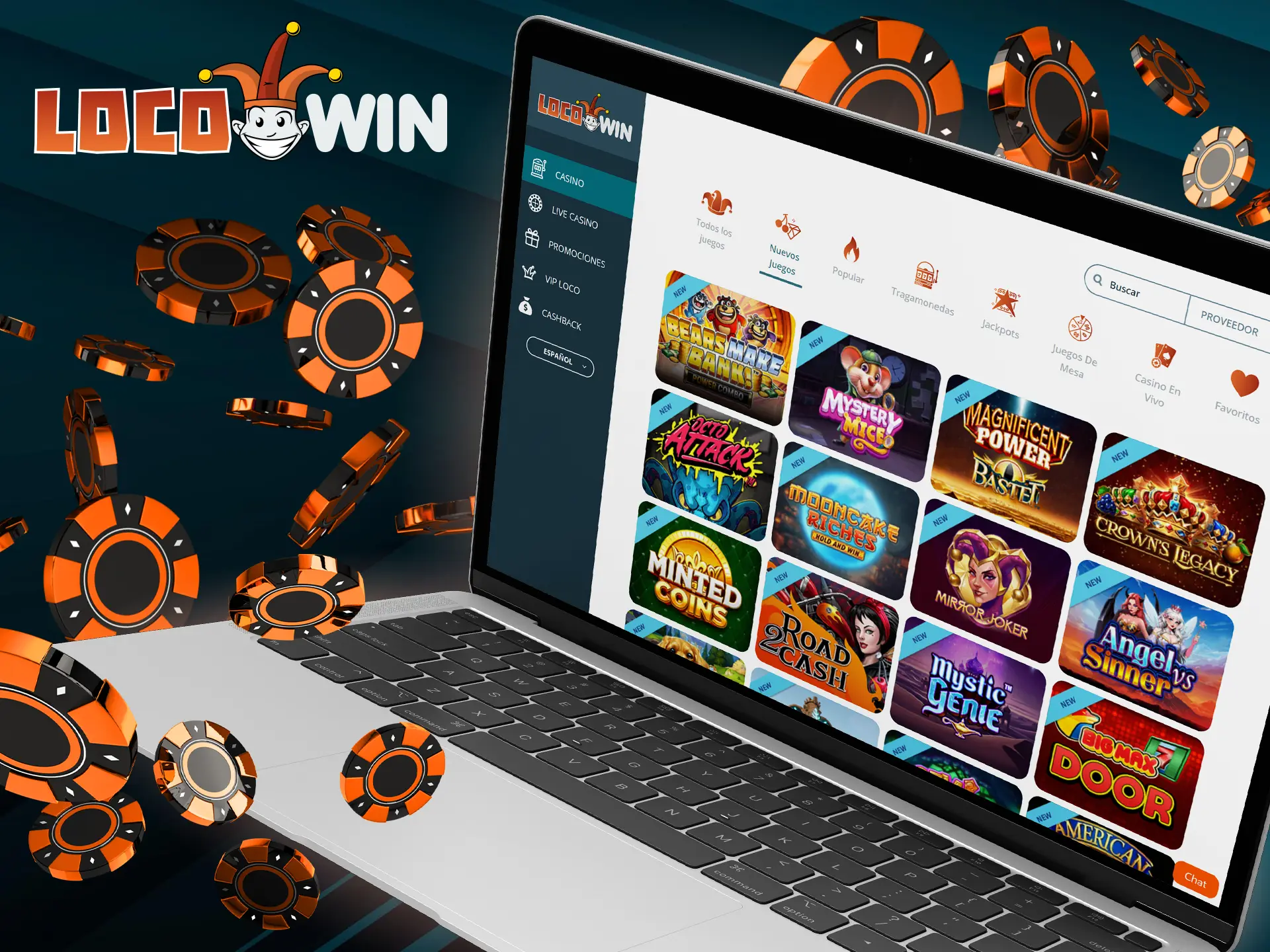 Register, deposit funds into your account, and start playing at LocoWin Casino.
