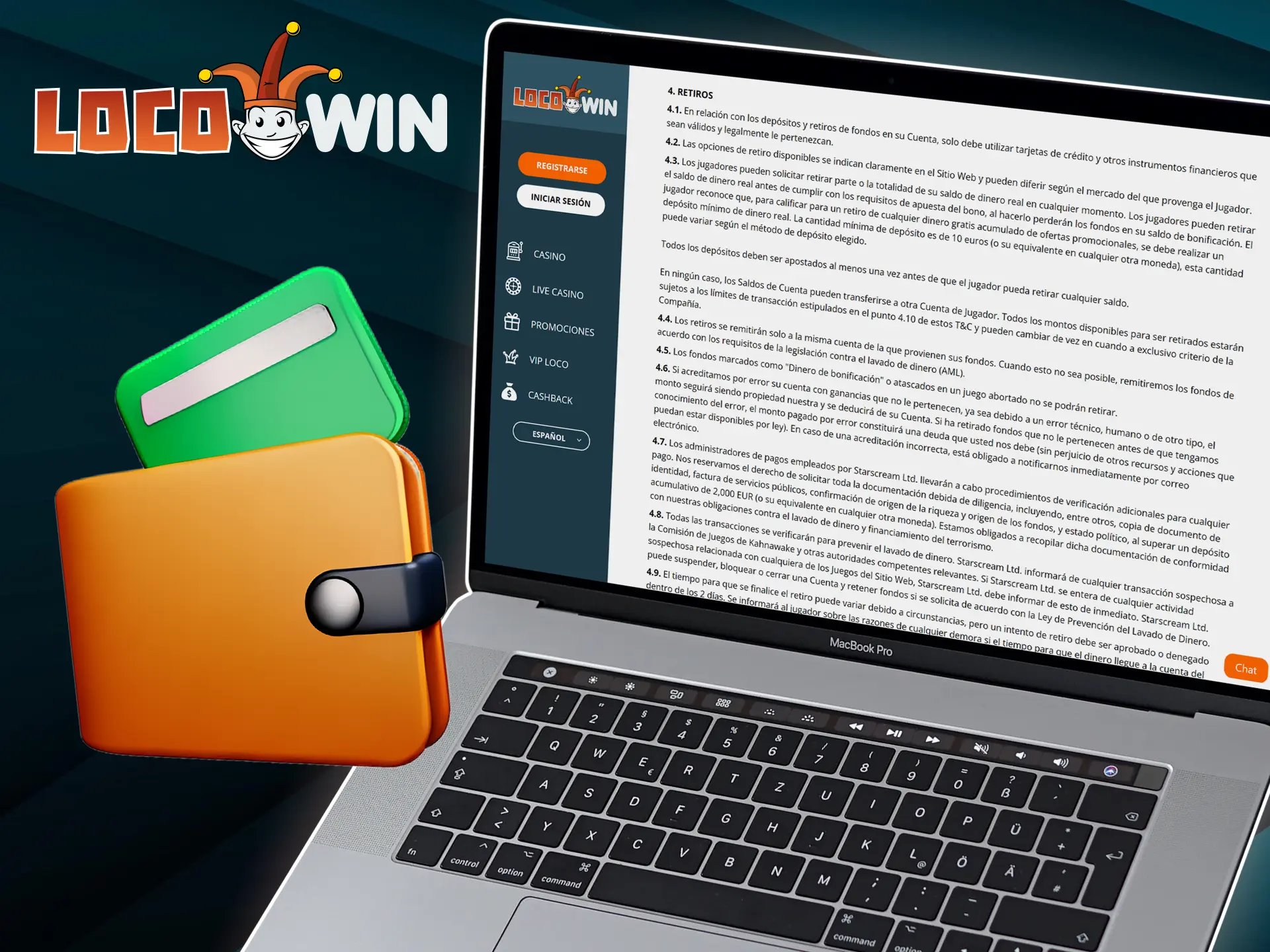 Please review LocoWin's withdrawal rules to ensure a safe and smooth process.