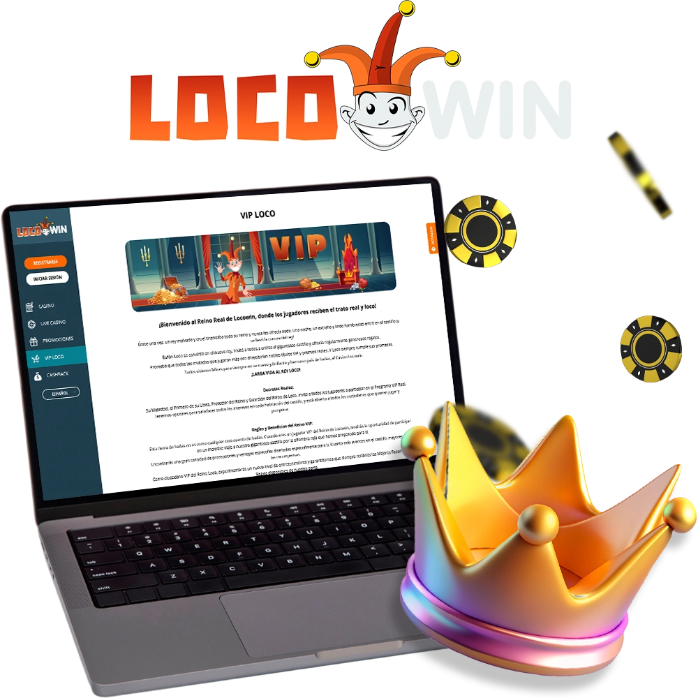 Join Locowin Casino's VIP program to get more benefits.