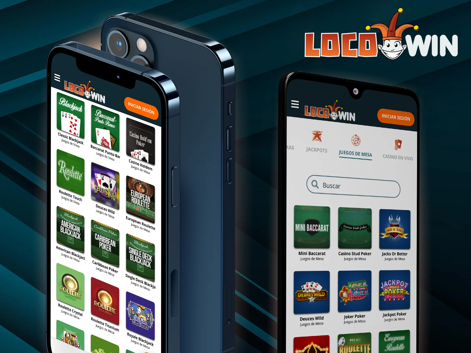 Locowin has a mobile app where you can enjoy board games.