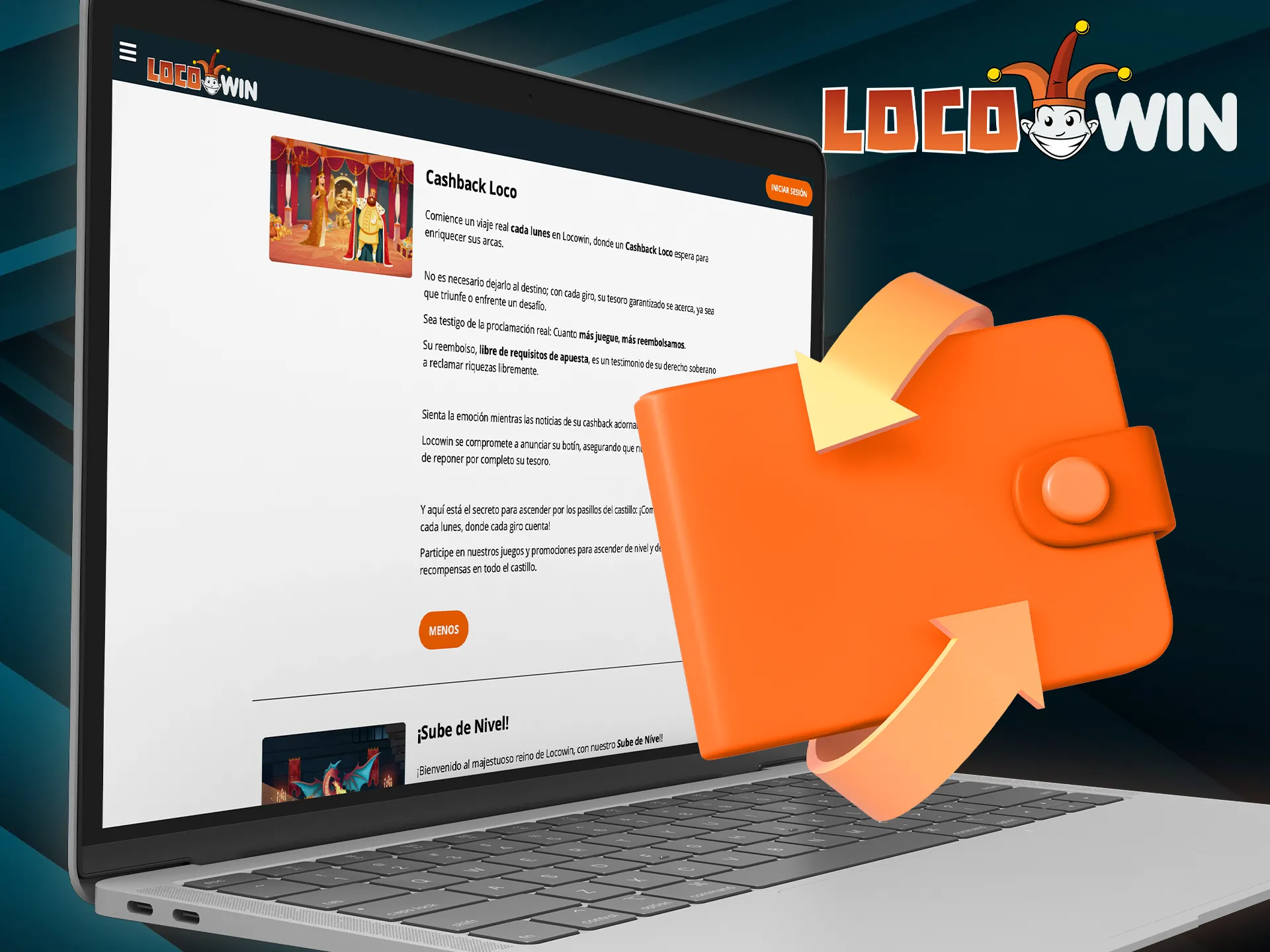 Play risk-free with Locowin's Loco cashback.