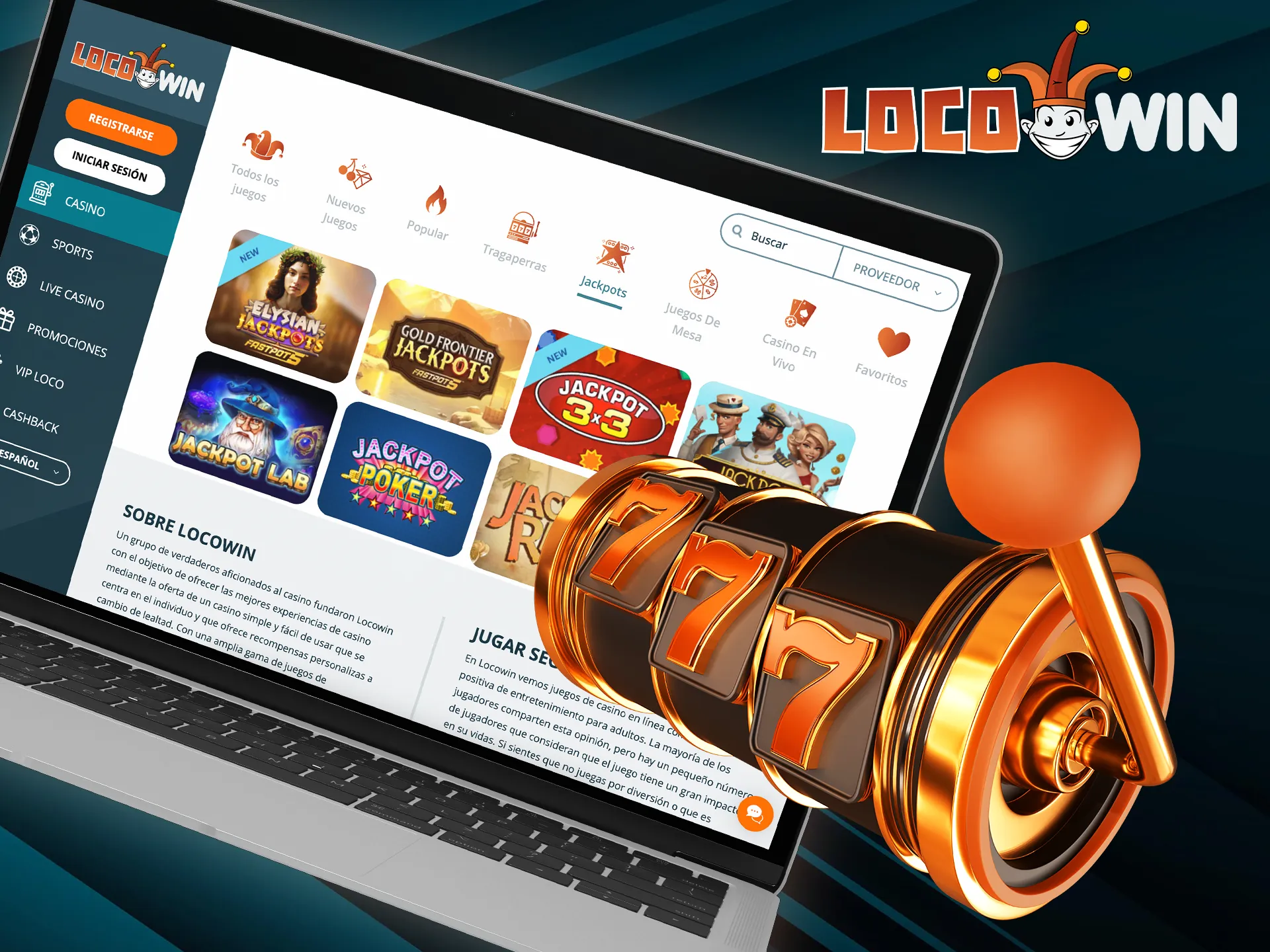 Follow the simple steps and start winning at Locowin.