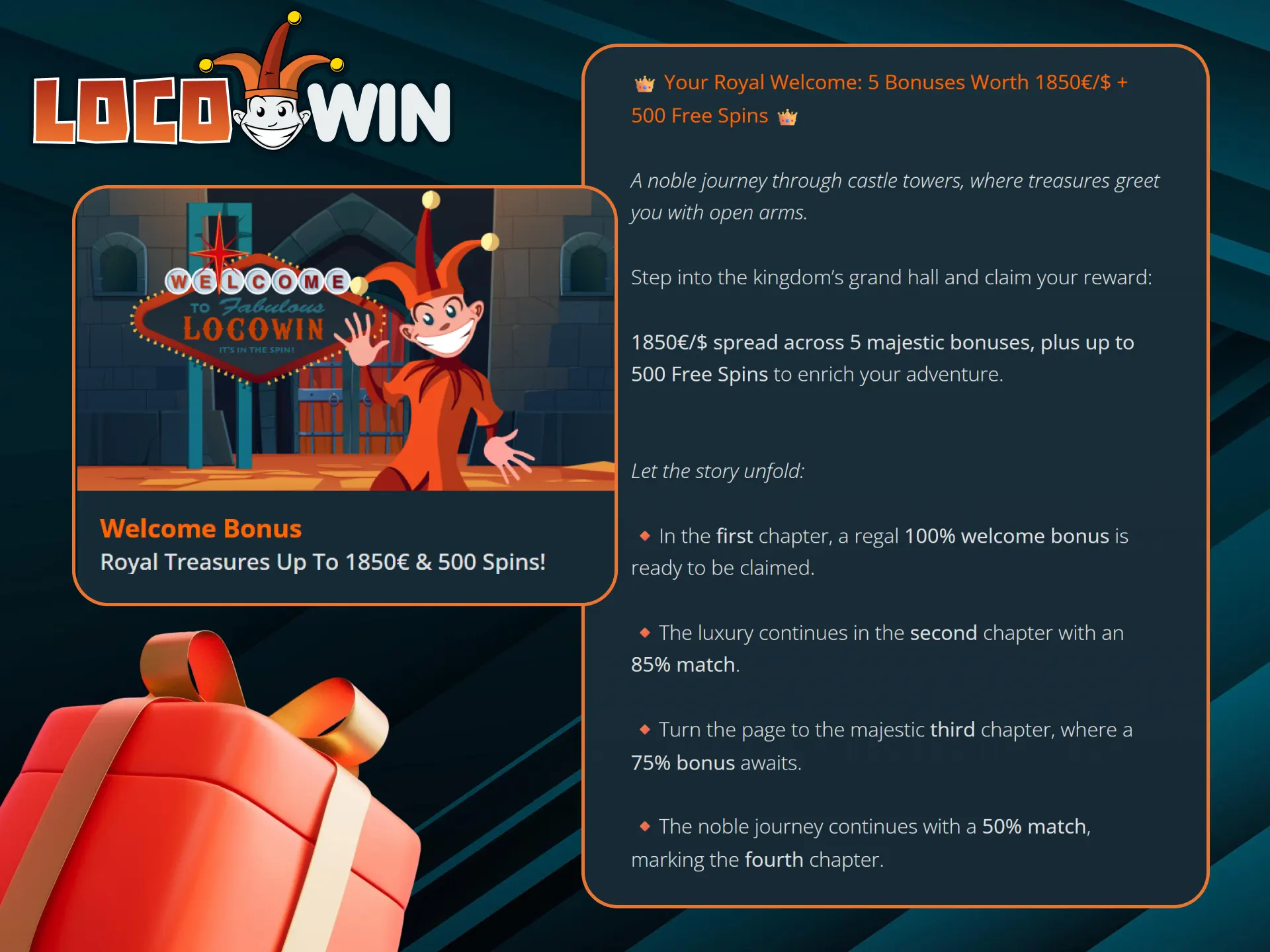 Get a first deposit bonus when you register with LocoWin from your mobile phone.
