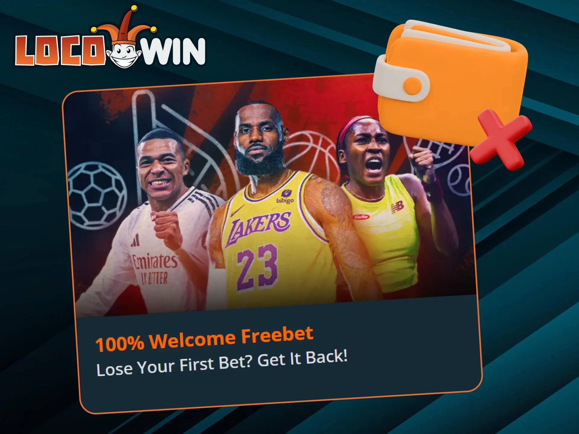 Take advantage of LocoWin's deposit bonus and start playing right away without risking your own money.