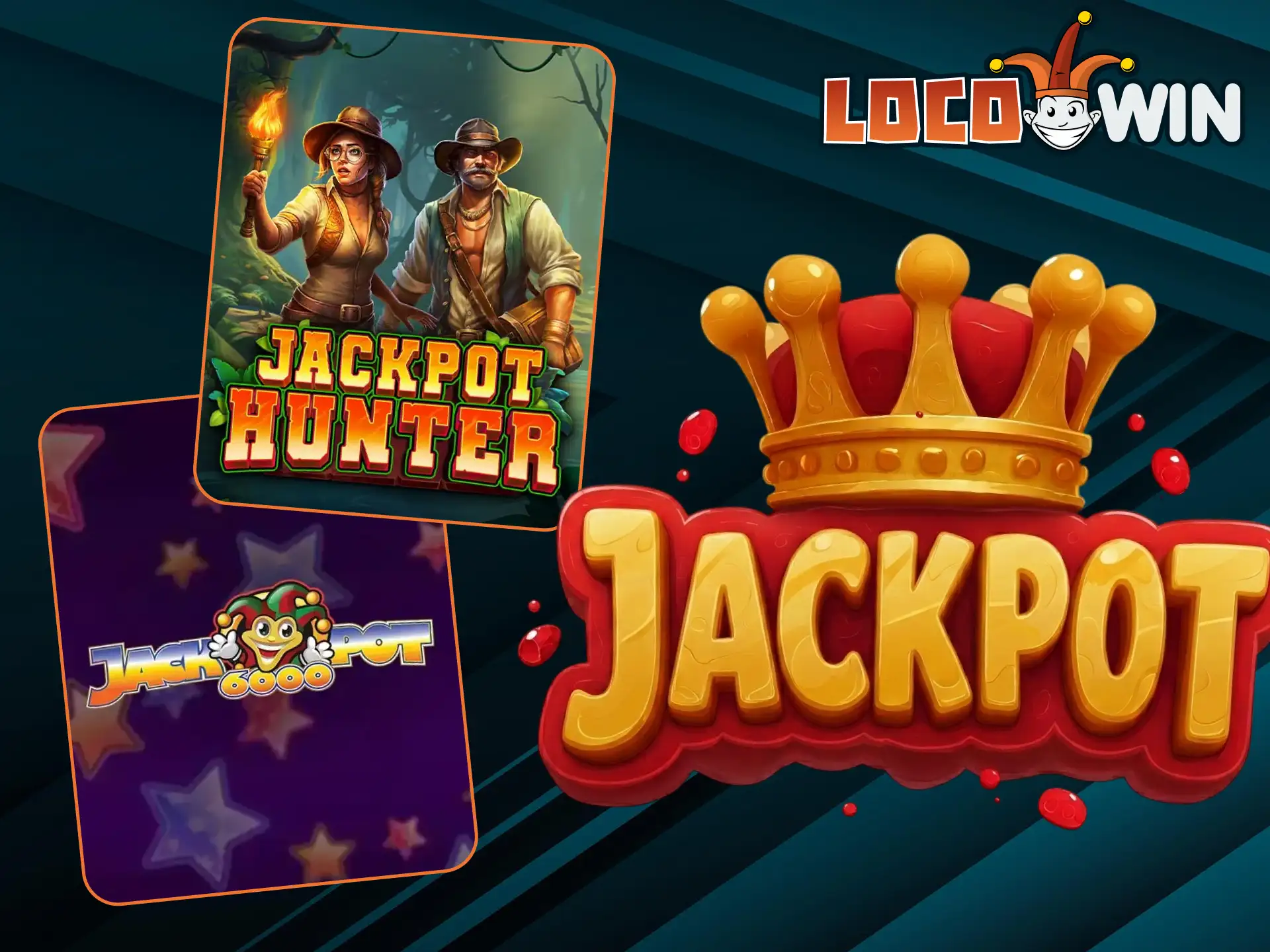 Experience the thrill of big wins in LocoWin's jackpot games.