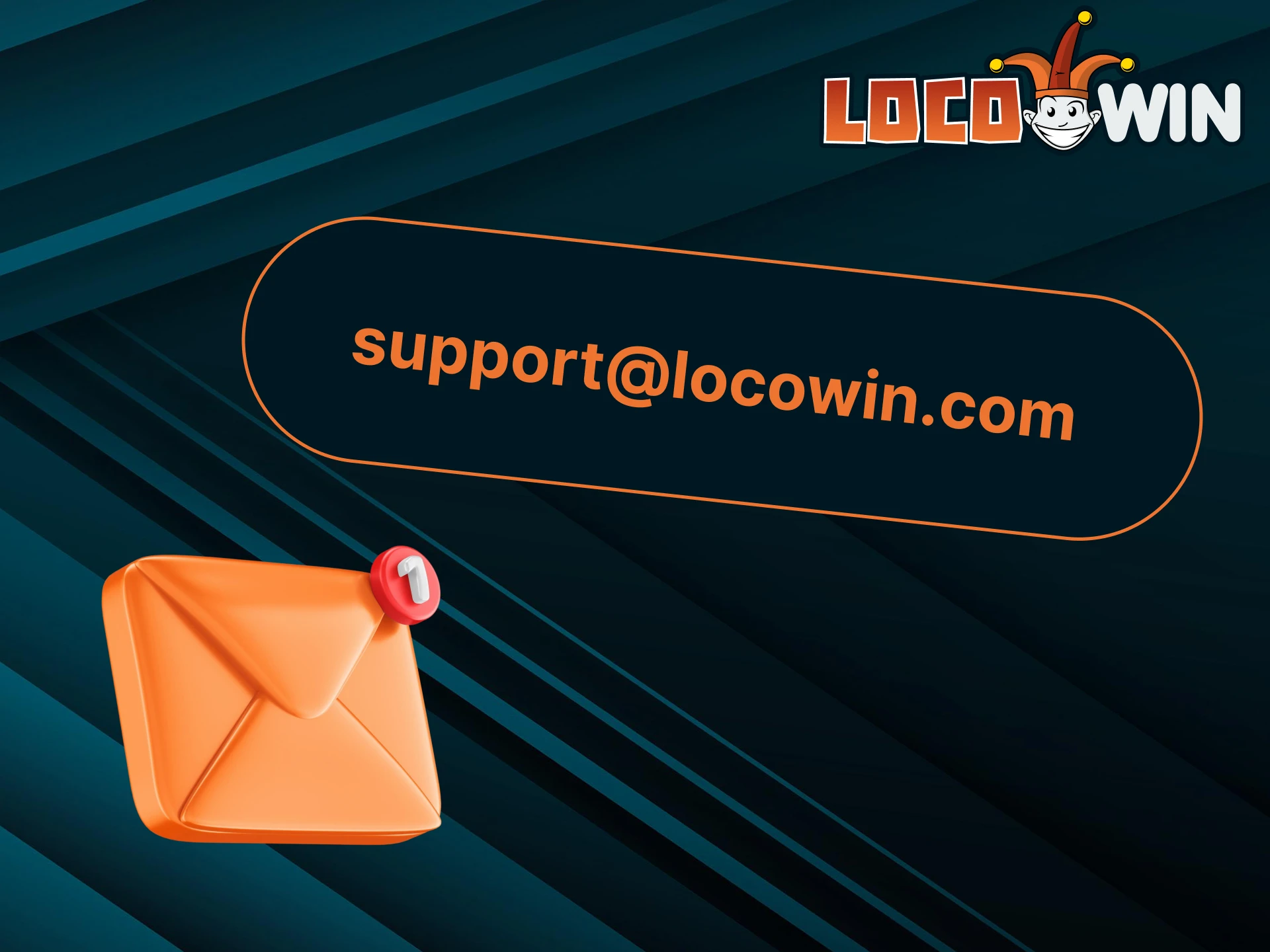 The LocoWin support team is also available via email to answer your questions.