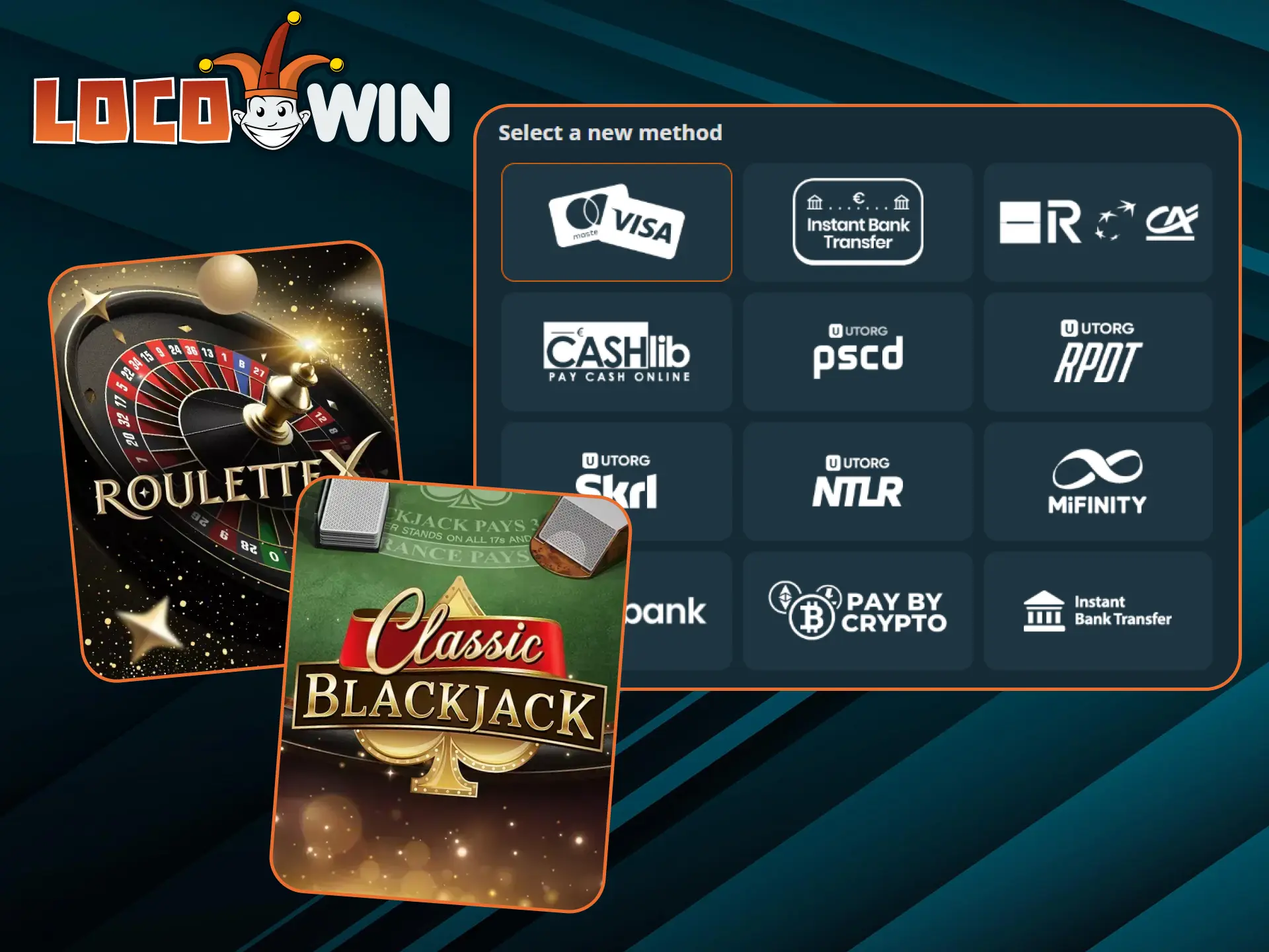 Become part of the world of LocoWin board games.