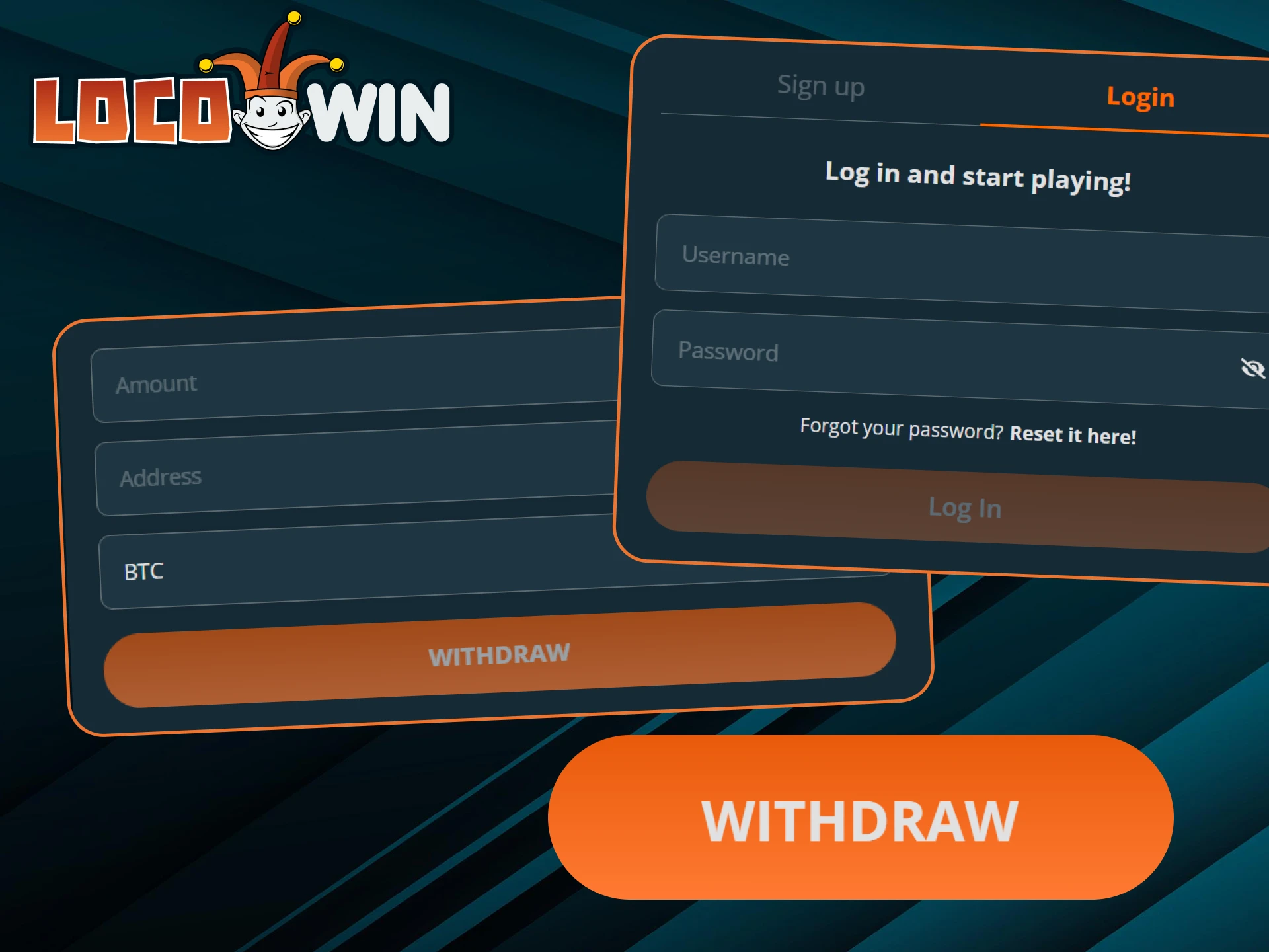Withdraw funds from LocoWin without any problems by reading the instructions.