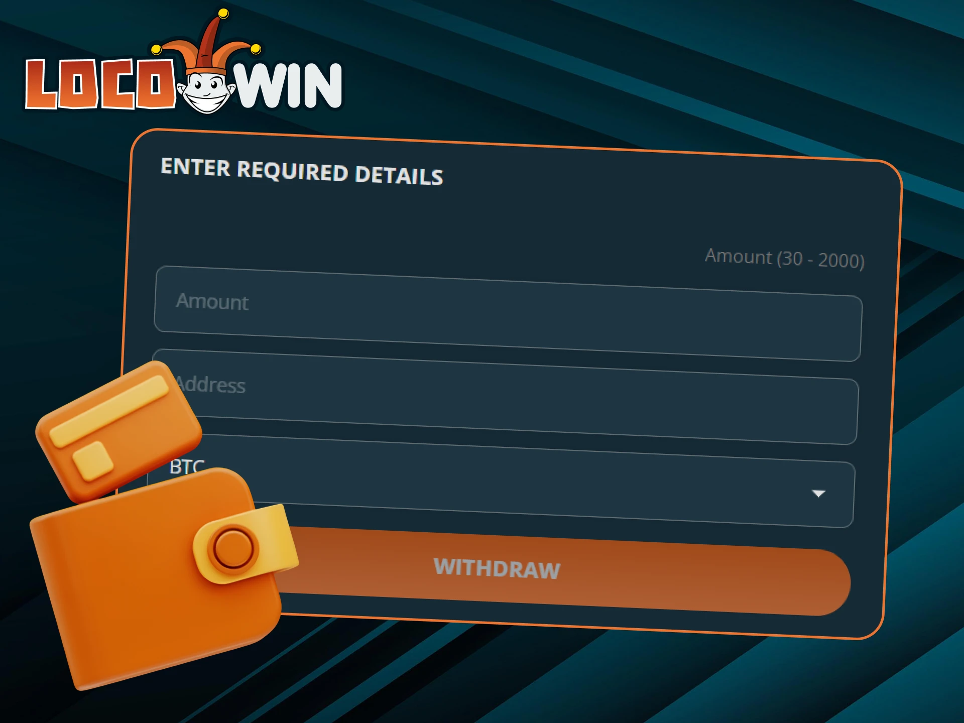 Check out LocoWin Casino's withdrawal limits.